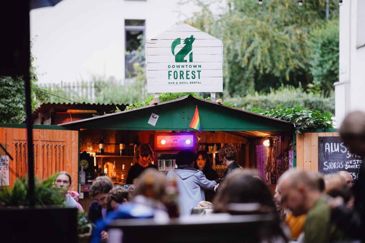 Downtown Forest Hostel & Camping Vilnius Exterior photo