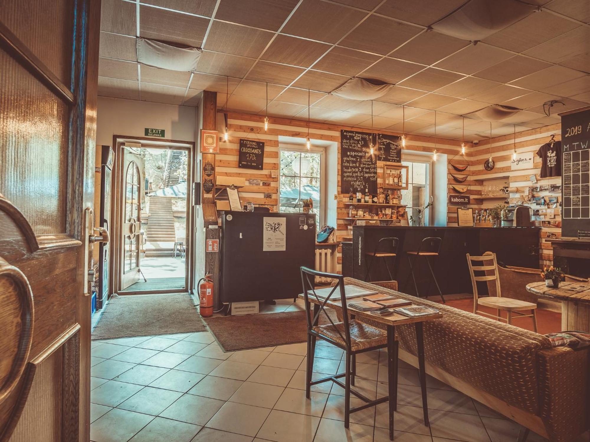 Downtown Forest Hostel & Camping Vilnius Exterior photo