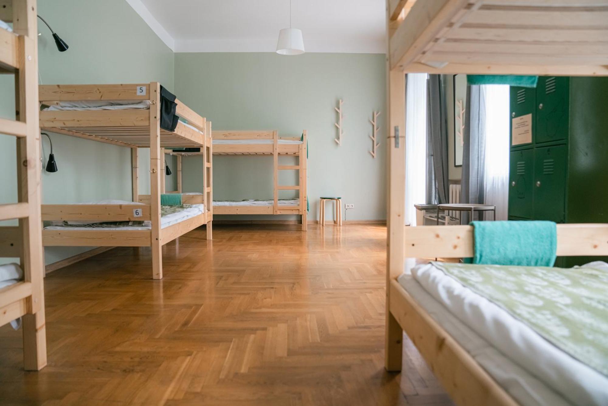 Downtown Forest Hostel & Camping Vilnius Exterior photo