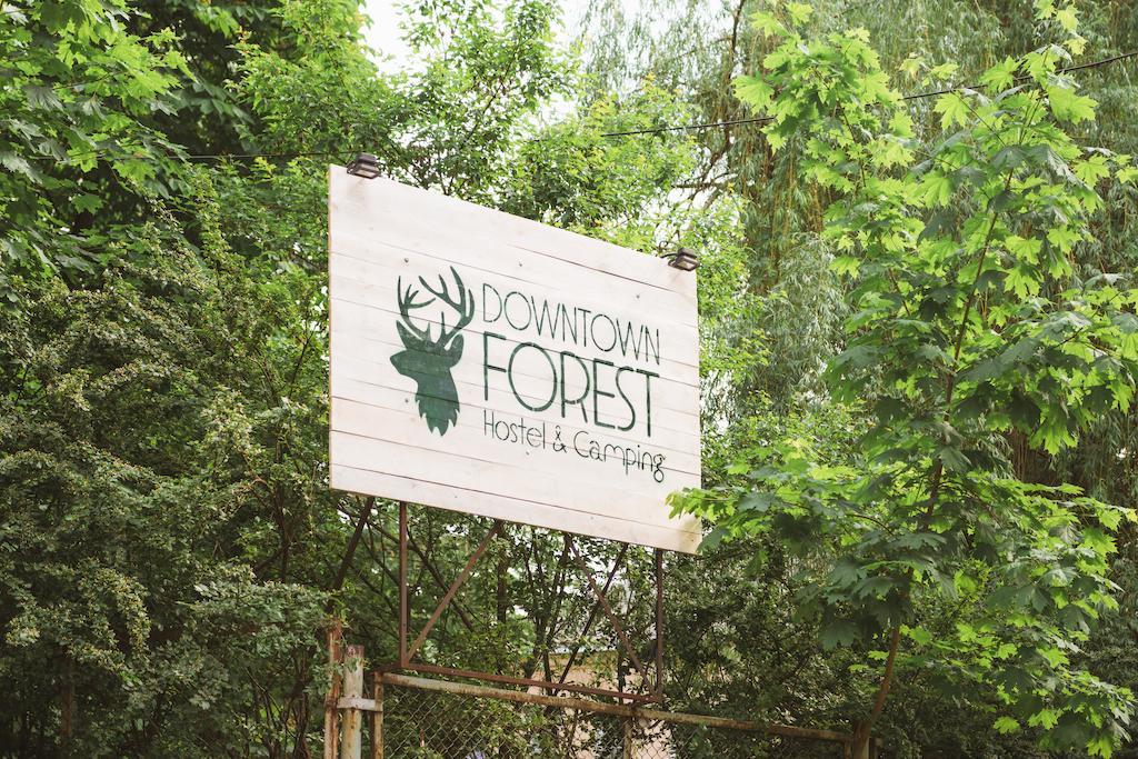 Downtown Forest Hostel & Camping Vilnius Exterior photo