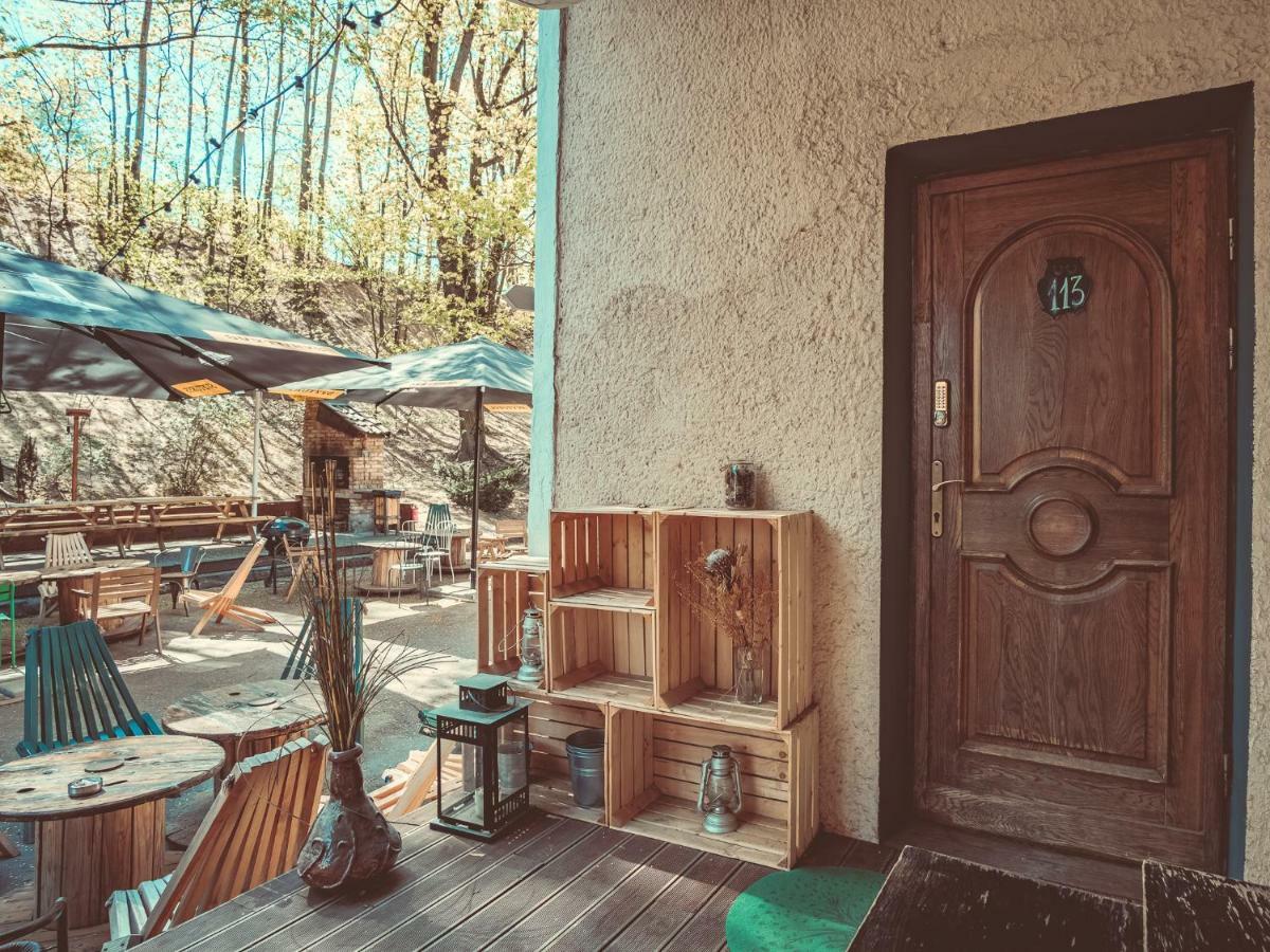 Downtown Forest Hostel & Camping Vilnius Exterior photo